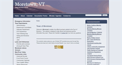 Desktop Screenshot of moretownvt.org